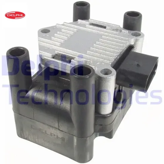 Ateşleme bobini bora 1.6 98 -golf ıv-v 1.6 00 -polo 1.4 16v 99-01 akl-avu-bfq-bgu-ahw delphı 032905106b/ 032905106e/ 032905106 resmi