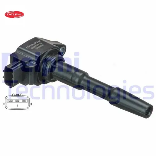 Ateşleme bobini renault captur ı 13 clıo ıv 12 kadjar 15 megane ıv 15 dacıa sandero ıı 12 logan ıı 1 delphı 224332428r/ 2244800q0f/ 2819060000 resmi