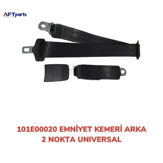 Emniyet kemeri arka 2 nokta statik unıversal aft 1,01e+022 resmi