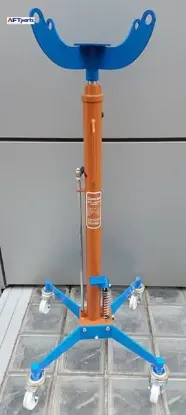 Dikey şanzıman krikosu 500kg ters çevrilebilen başlık asgari yüksekliği 1130mm maksimim yükseklik 19 aft hk7009 resmi