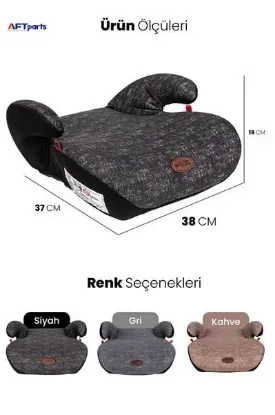 Bebek koltuk yükseltici bodster gri yaş grup ıı-ııı/15-36 kg aft mo15303178/ g resmi
