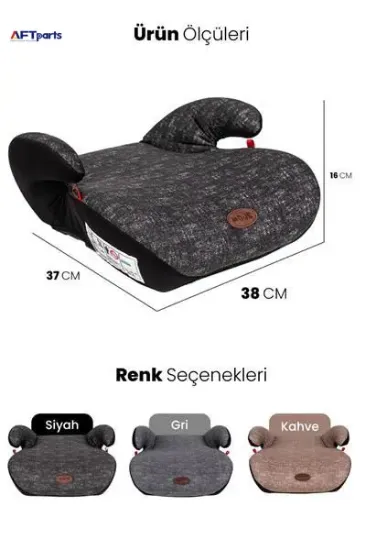 Bebek koltuk yükseltici bodster gri yaş grup ıı-ııı/15-36 kg aft mo15303178/ g resmi