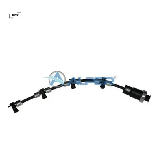 Enjektör geri dönüş hortumu golf 07-11-passat 08-11-a3-a4 08-16-a5-a6 09-11-q5 2.0 tdı alper 03l130235k resmi