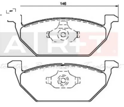 Ön balata golf ıv bora 97-6.05 polo 99 octavıa 97 leon toledo 99-06 ıbıza 02 art 1j0698151a/ 1j0698151b/ 6r0698151a resmi