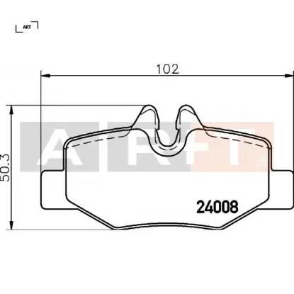 Fren balatası art  resmi