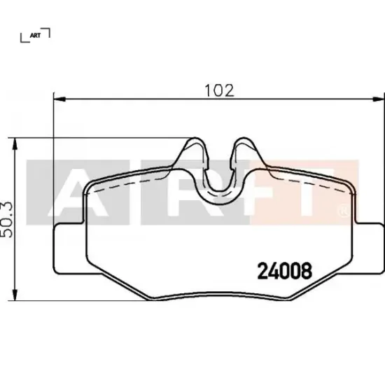 Fren balatası art  resmi