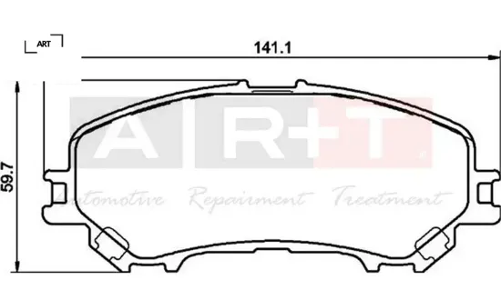 Ön balata kadjar 15 koleos ıı 15  qashqaı j11 13 x traıl ııı 14 art 410604ea0a/ d10604ca0a/ 410601596r resmi