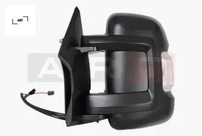 Dış dikiz aynası sağ ducato-boxer-jumper 06 elektrikli ısıtmalı sinyalli kısa kol konveks 8 fiş çift art 735424397/ 735480887/ 8153.Y6 resmi