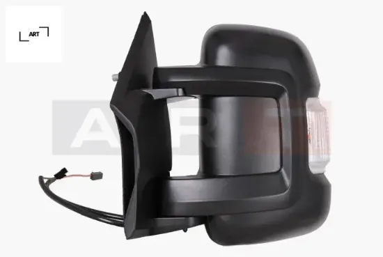 Dış dikiz aynası elektrikli ısıtmalı sinyalli kısa kol çift aynalı sol boxer-jumper-ducato 2006- art 8153.Y8 resmi