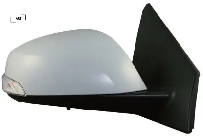 Dış dikiz aynası elektrikli ısıtmalı astarlı sinyalli kör noktalı sensörlü sol megane fluence 2009- art 963028938r resmi