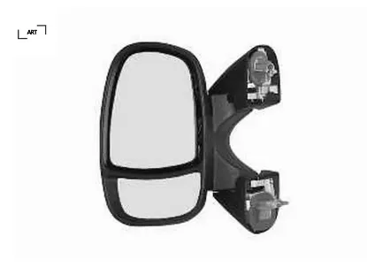 Dış dikiz aynası elektrikl ısıtmalı sensörlü kör noktalı sağ traffic-vivaro 2015- art  resmi