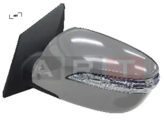 Dış dikiz aynası elekt katl ısıtmalı astarlı sinyalli sol ix35 2010- art 87610/ 2s230 resmi