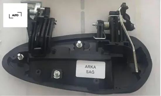 Dış kapı kolu arka sağ lınea gri boyalı auto 735499510/ 735438644/ 735499525 resmi