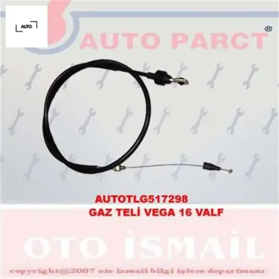 Gaz teli vega 16 valf auto  resmi