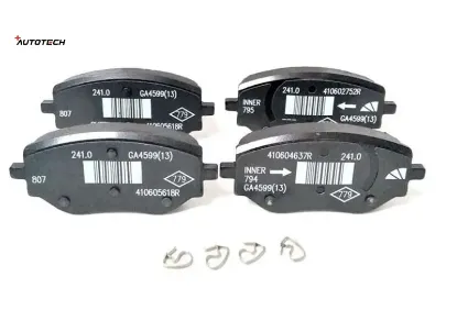 On fren balatası clıo v 19 talıant 21 mıcra v 18 1.0 sce 1.0 tce 1.5 blue dcı autotech 410608885r/ d106000q1j resmi