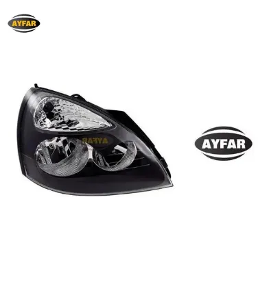 Far sinyal sağ clıo ıı-symbol ıı 04 elektrikli h7 h1 siyah kapaklı mako tipi ayfar 7701051770/ 7701054063 resmi