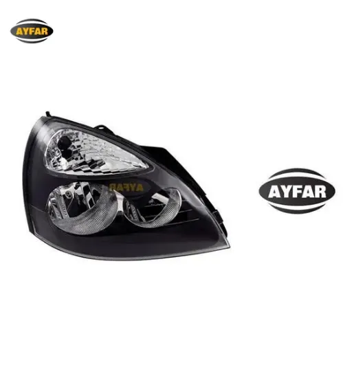 Far sinyal sağ clıo ıı-symbol ıı 04 elektrikli h7 h1 siyah kapaklı mako tipi ayfar 7701051770/ 7701054063 resmi