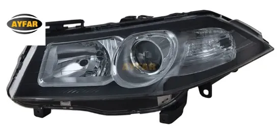 Far sinyal sol megane ıı 10-11 siyah çerçeveli mekanik h7 h1 ayfar 260603495r/ 7701071562 resmi