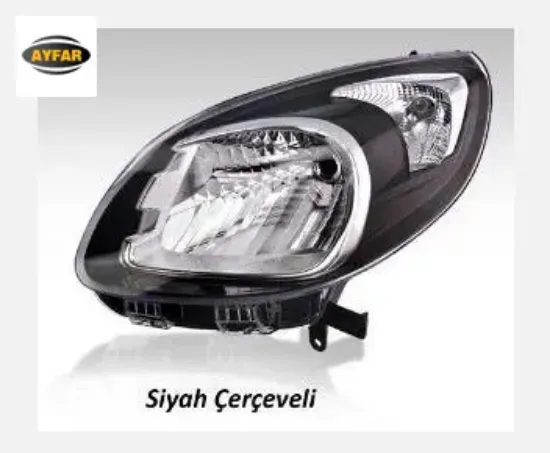 Far siyah çerçeveli motorlu sol r.kangoo 2013 ayfar 260607949r resmi