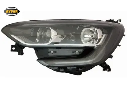 Far sol megane ıv 16 20 touch model siyah çerçeveli motorlu ayfar 260607159r resmi