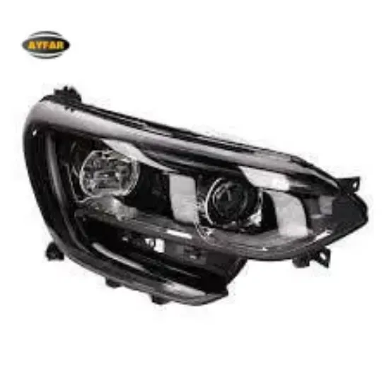 Far sag megane ıv 16 20 touch siyah cercevelı led ballast montajlı manuel ayfar 260102686r/ 260106859r resmi