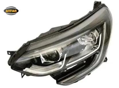 Far sol megane ıv 16 20 touch model siyah çerçeveli manuel led ballast montajlı ayfar 260601571r resmi