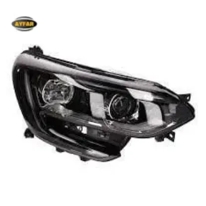 Far sag megane ıv 16 20 touch model siyah cercevelı led ballast montajlı motorlu ayfar 260102686r/ 260106859r resmi