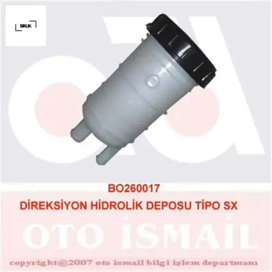 Direksiyon hidrolik deposu tempra-tıpo-slx 2600179 bırlık 7173437 resmi
