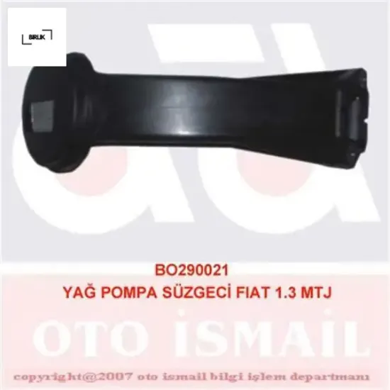 Yağ pompa süzgeci 1.3 mtj 290021 bırlık 71740365 resmi