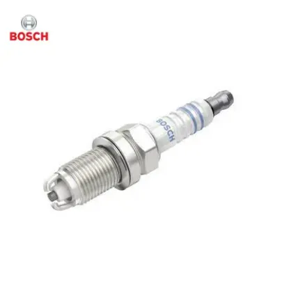 Buji fr7ldc r9-r19-mgn-clıo-palıo-marea-106-206-corsa-astra-vectra çift tırnak super plus 4 lü set bosch 1214003/ 46472021/ 224013682r resmi