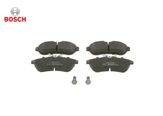 Ön fren balatası c2 06 09 c3 03 10 bosch 4252.37/ 4253.72/ 1611334680 resmi