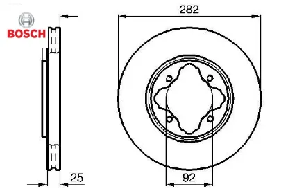 Ön fren aynası rover 600 618 96-99 620i si ti 93-99 / honda accord euro 2.0l f20z1 ce8 kasa 96-98 15 bosch 45251sm4g01/ 45251sn7e50/ gbd90837 resmi