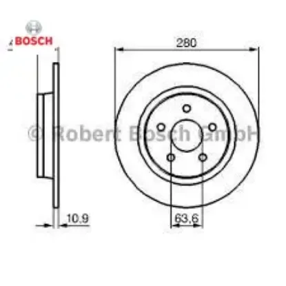 Arka fren aynası focus ıı04 11 c-max 07 09 volvo v50 04 12 c30 06 12 c70 ıı 05 13 s40 ıı 04 12 17 ja bosch me7m5j2a315ba/ 7m512a315bb/ 30769113 resmi