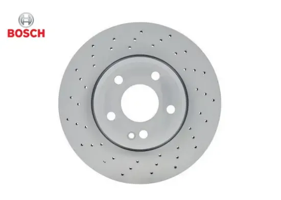Fren dıskı on mercedes w176 w246 c117 x117 x156 bosch a2464212512 resmi