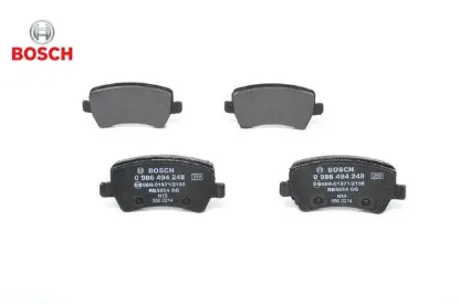 Arka fren balatası s-max 09 06 galaxy ııı 06 volvo s60 10 s80 06 v60 -v70 06 xc60 08 xc70 06 range r bosch 6g912m008fd/ 30794554/ lr027129 resmi