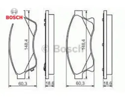 Ön balata 15 ınc astra j 1.3 cdtı-1.4-1.4 turbo-1.6 1.7 cdti 2.0cdti 10 aveo 11 cruze 11 bosch 95530019/ 1605169/ 1605261/ 13412272 resmi