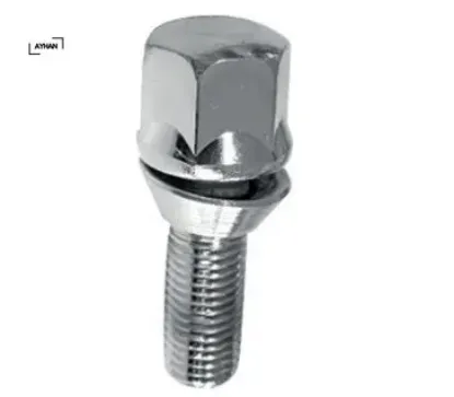 Bijon cıvatası kromajlı oynar pullu çelik jant r9 ayhan 8200058101 resmi
