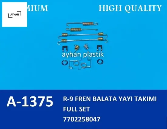 Fren balata yay takımı r9 ayhan 7702278047 resmi