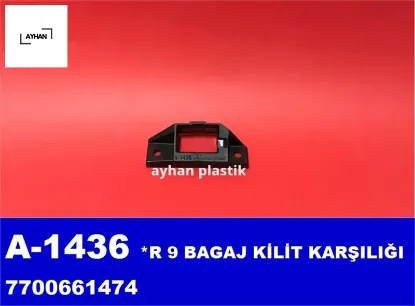 Bagaj kilit karşılığı r9 ayhan 7700661474 resmi