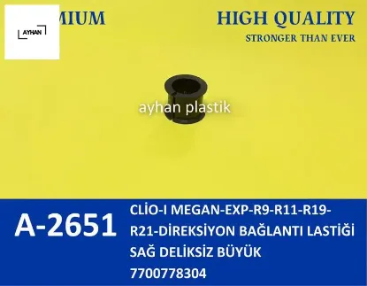 Direksiyon bağlantı lastiği sağ deliksiz büyük clio-ı megan-exp-r9-r11-r19-r21 ayhan 7700778304 resmi