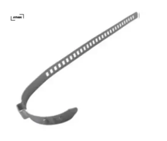 Aks körük kelepçesi 7 mm-25 cm orta ayhan 504605361/ 46002773 resmi