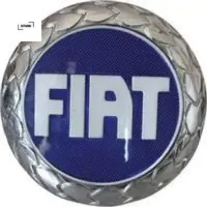 Büyük çelenk arma pimli 95 mm 5 doblo 05-07 ayhan 51718648 resmi