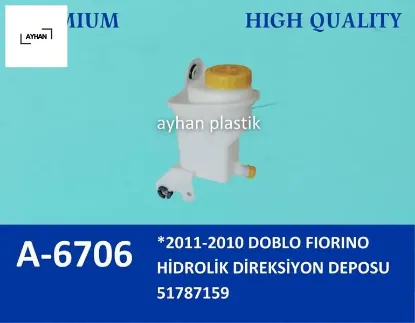 Hidrolik direksiyon yağ deposu kapaklı fıat fıorıno 09> lınea 09> doblo 10> ayhan 51958898/ 51787159 resmi