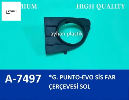 Sis far çerçevesi kapağı sisli sol grande punto-punto evo ayhan 735508823 resmi