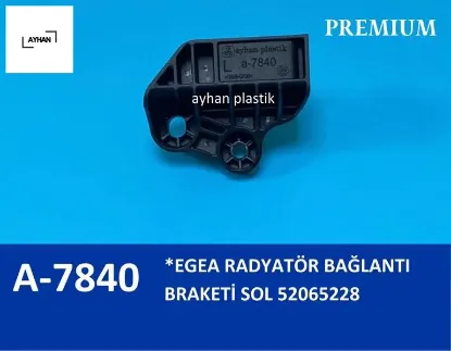 Radyatör bağlantı braketi sol egea 21.5 x 19 cm poşet ayhan 52065228 resmi