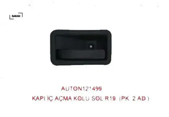 Kapı iç açma kolu sol r19 baran 7700813585 resmi
