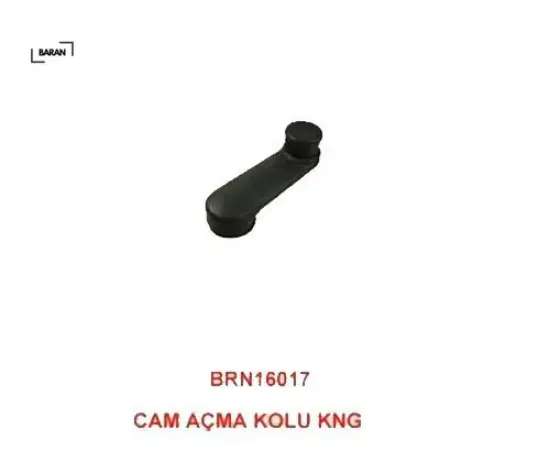 Cam açma kolu clıo-kng-mgn-logan siyah baran 7700838511 resmi