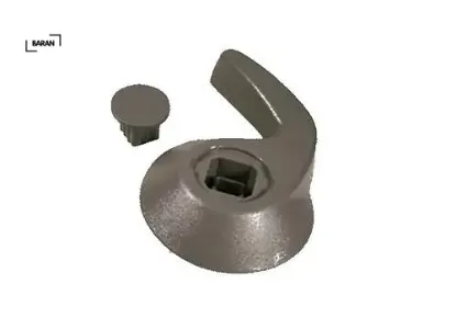 Koltuk ayar kaldırma / yatırma kolu sağ siyah kng ııı baran 7701209972 resmi