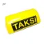 Taksi levhası mıknatıslı sarı baran  resmi