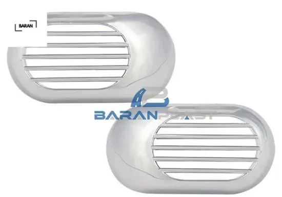 Yan sınyal çerçevesı küçük krom unıversal baran  resmi